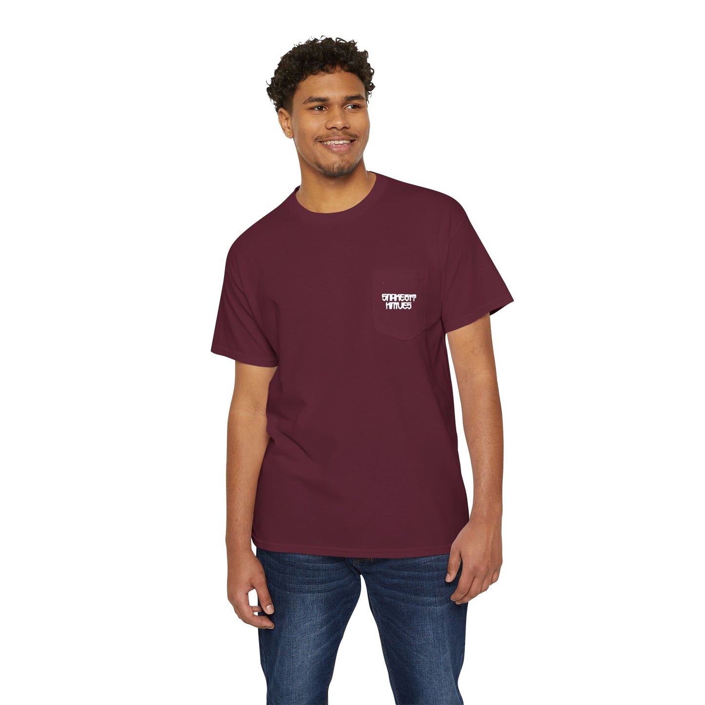 Unisex Heavy Cotton Pocket Tee