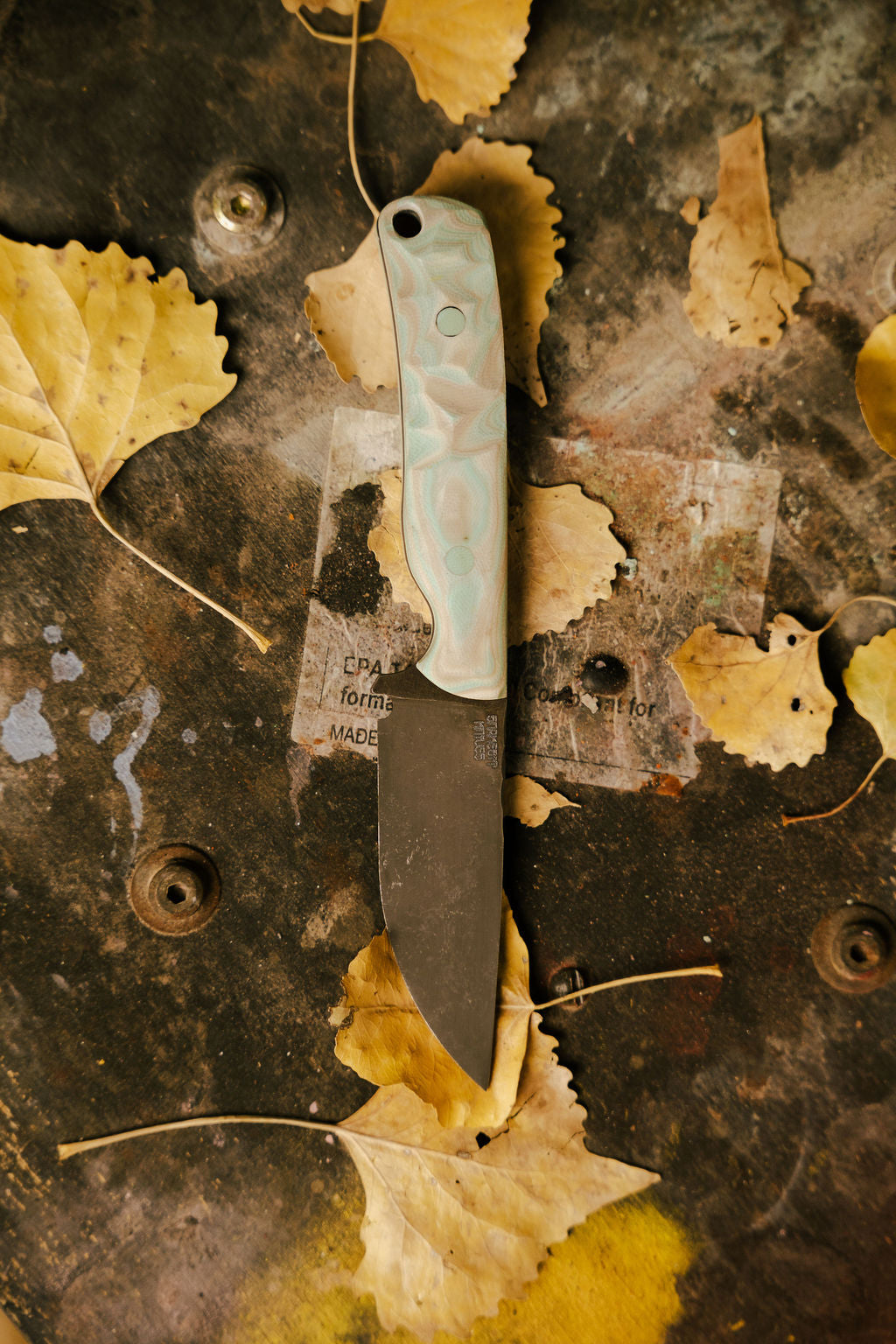 G10 burl Huckleberry