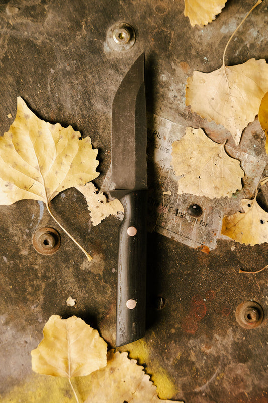Bog Oak Tanto